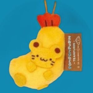 Sanrio Scone (pompompurin's mouse friend) mini plush keychain